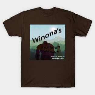 Winona's Big Brown Sasquatch T-Shirt